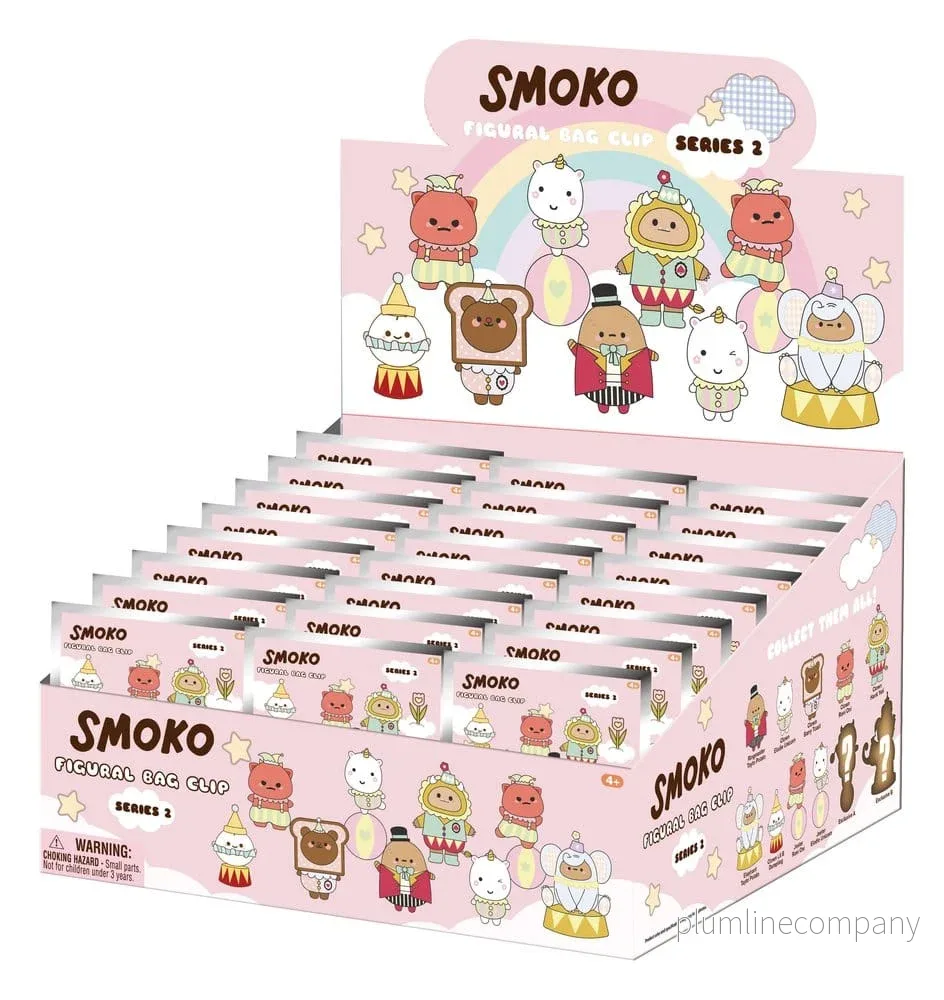 Smoko 3D PVC-påsklämma Serie 2 Display (24)