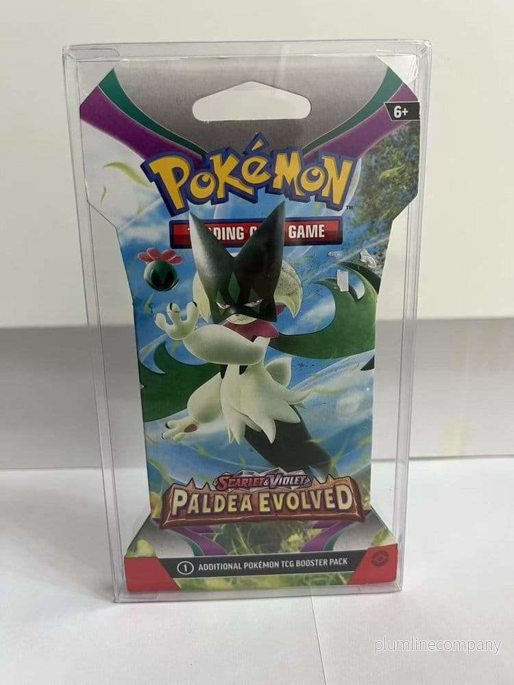 Evoretro PET Protectors för Pokémon TCG Booster Pack 0 mm (10-pack) Evoretro PET Protectors för Pokémon TCG Booster Pack 0 mm (10-pack)