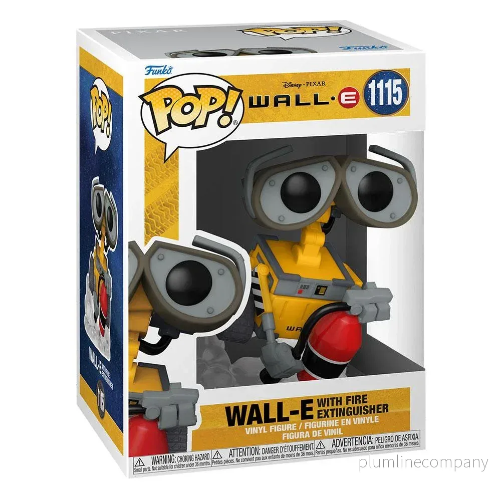 Wall-E POP! Movies Figur Wall-E w/Fire Extinguisher 9 cm - Bild 3