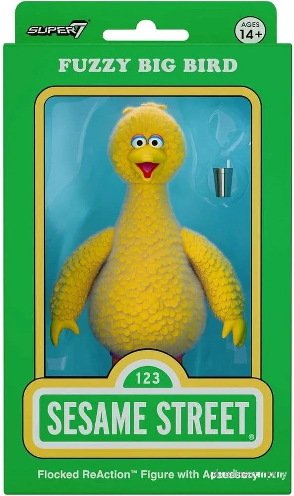 Sesame Street ReAction Actionfigur Stor Fågel (Fluffig) - Bild 3