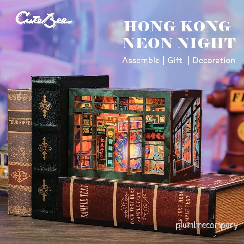 Bokhörna Hong Kong Neonljus 13 x 17 cm - Bild 3