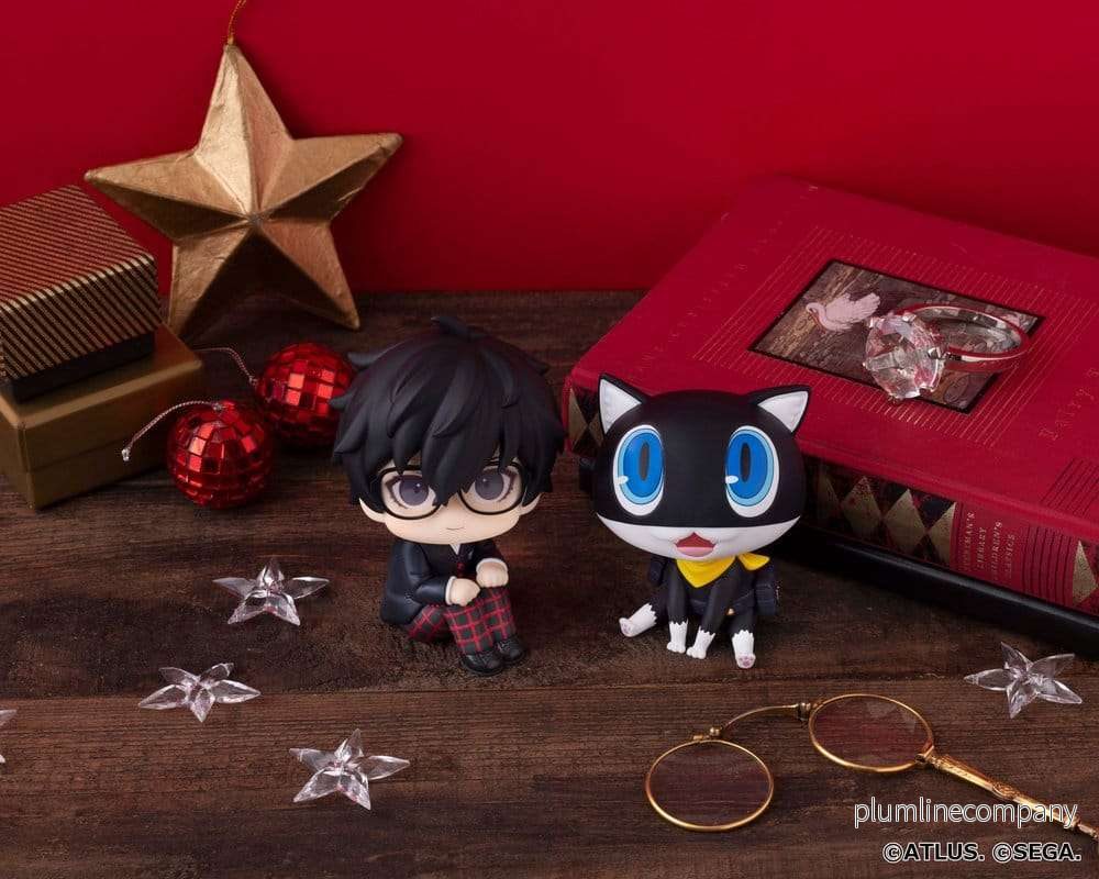 Persona 5 the Royal Look Up PVC-figurer 2-pack Hero & Morgana 11 cm med gåva - Bild 3