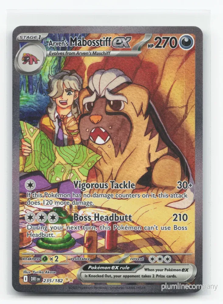 Arven’s Mabosstiff ex 235/182 – Destined Rivals Arven’s Mabosstiff ex 235/182 – Destined Rivals