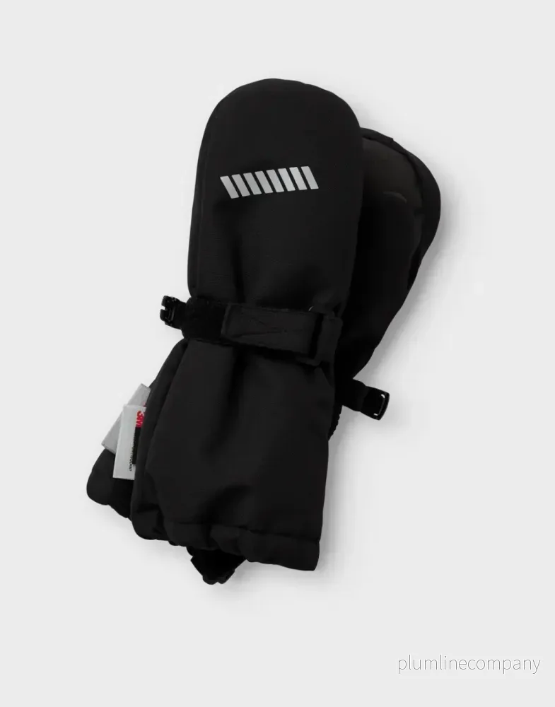Vantar m smart öppning o reflex - NMNSNOW10 MITTEN W WOOL 3FO NOOS - Bild 2