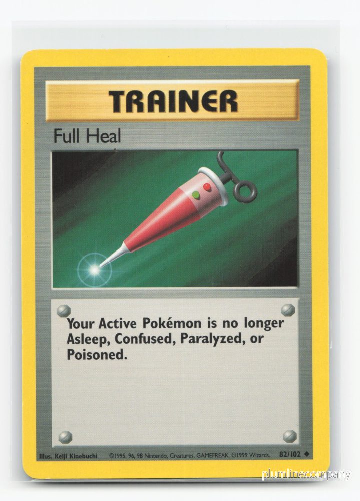 Full Heal Shadowless 82/102 – Base Full Heal Shadowless 82/102 – Base