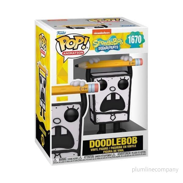 SpongeBob SquarePants 25-årsjubileum POP! Figur Doodlebob 9 cm - Bild 3