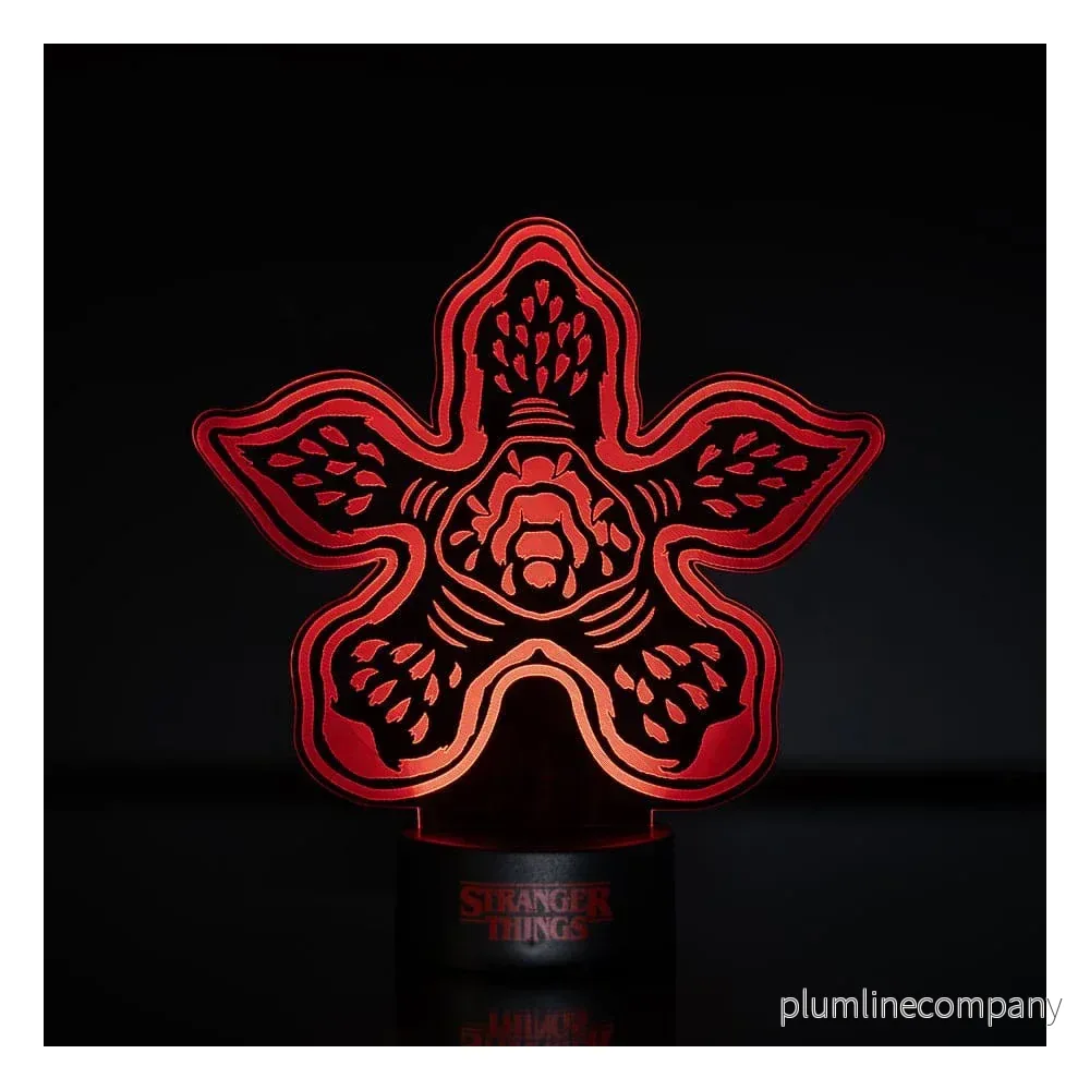 Stranger Things Laser Graverad Ljus Demogorgon - Bild 2