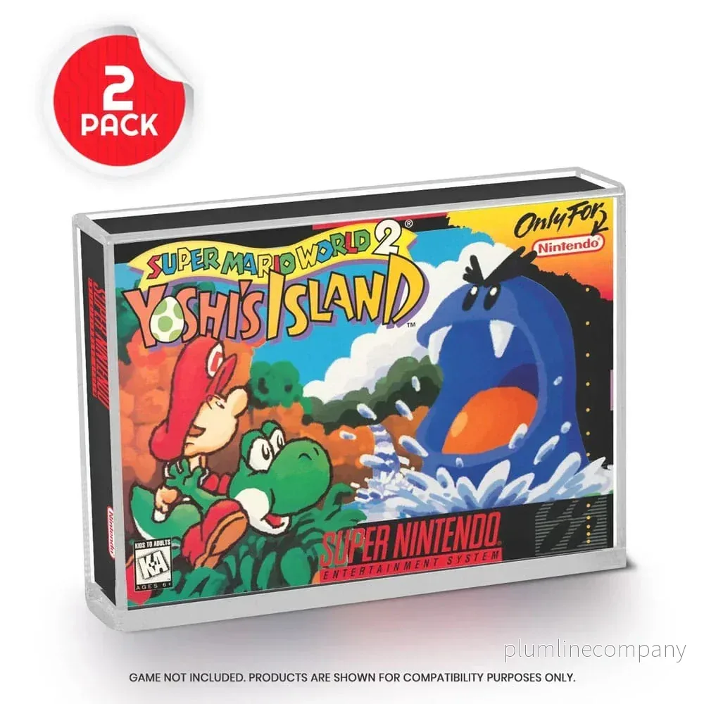 Acrylic Case 2-Pack för SNES/N64 - Bild 3