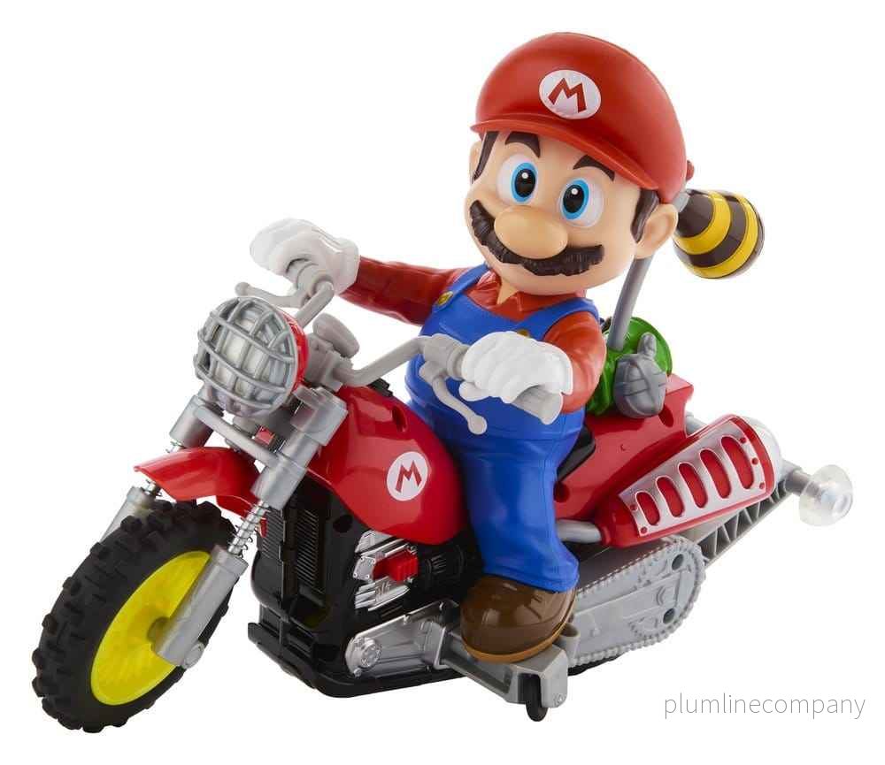 Super Mario Galaxy-filmen Hot Wheels RC-fordon Mario Wheelie Motocross - Bild 2