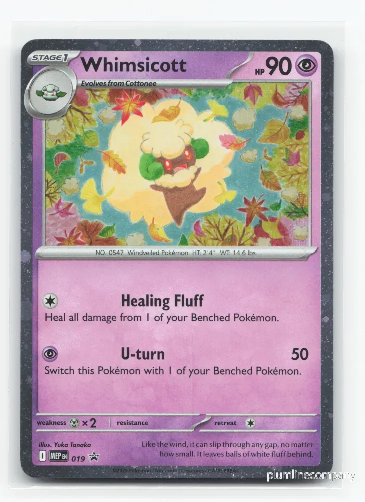 Whimsicott 019 – Mega Evolution Black Star Promos Whimsicott 019 – Mega Evolution Black Star Promos