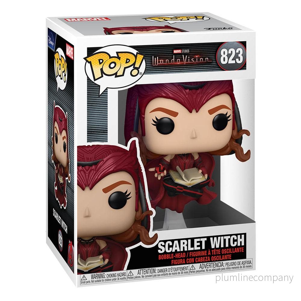 WandaVision POP! TV-figur Scarlet Witch 9 cm - Bild 3
