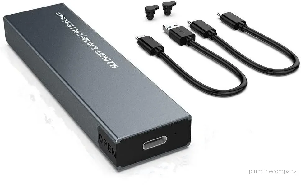 NÖRDIC Extern lagringskabinett M.2 NVMe och SATA SSD till USB-A och USB-C M-Key B-Key och B+M Key UASP 2280 2260 2242 2230 NÖRDIC Extern lagringskabinett M.2 NVMe och SATA SSD till USB-A och USB-C M-Key B-Key och B+M Key UASP 2280 2260 2242 2230