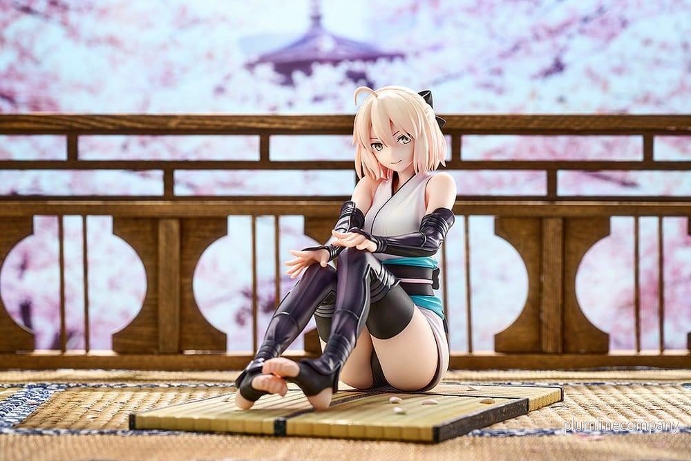 Fate/Grand Order PVC Figur 1/7 Saber Class servant Okita Souji Final Ascension Ver. 14 cm - Bild 3