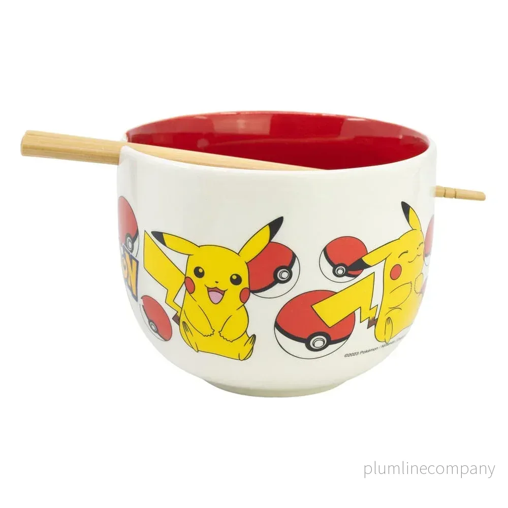 Pokémon Ramen Bowl med Chopsticks - Bild 3