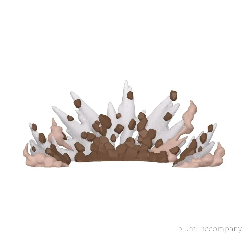 Earth POP! Nooks Figur Dirt/Rock 5 cm