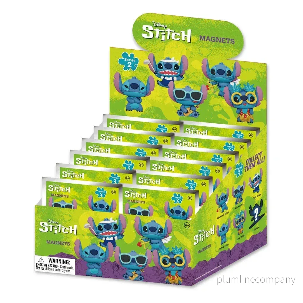 Lilo & Stitch 3D Magnets Series 2 Display (12) - Bild 3