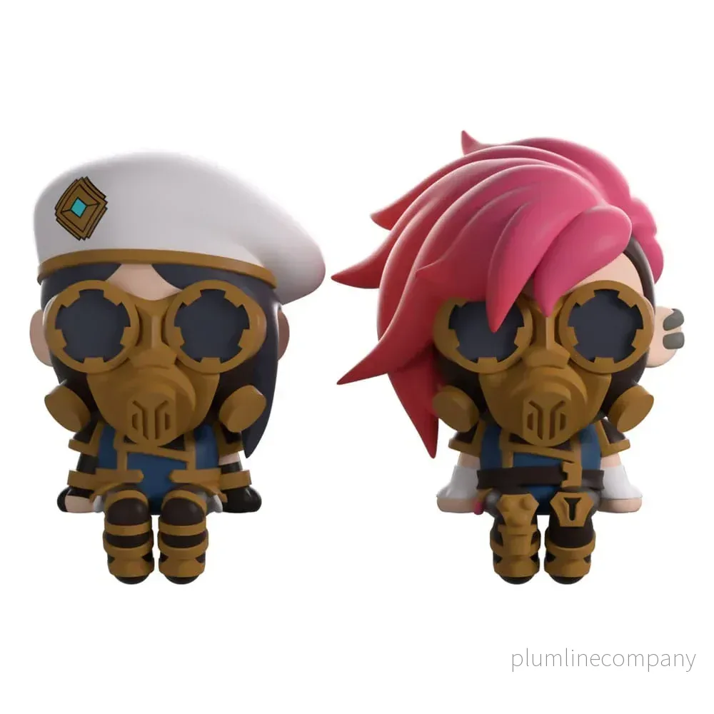 Arcane Figurer 2-Pack Caitlyn & Vi Taskforce 7 cm Arcane Figurer 2-Pack Caitlyn & Vi Taskforce 7 cm