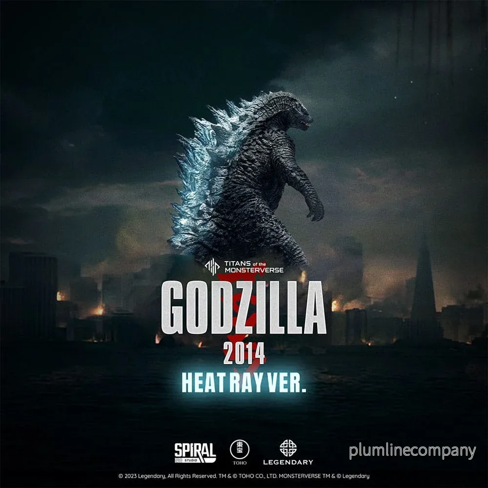 Godzilla 2014 Titans of the Monsterverse PVC-figur Godzilla (Värmestråleversion) 44 cm - Bild 2