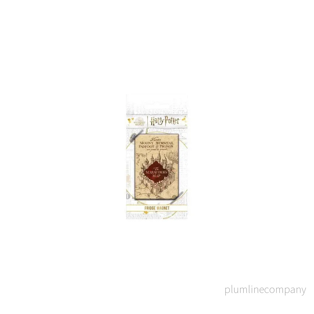 Harry Potter Kylskåpsmagnet – Marauders Karta Harry Potter Kylskåpsmagnet – Marauders Karta