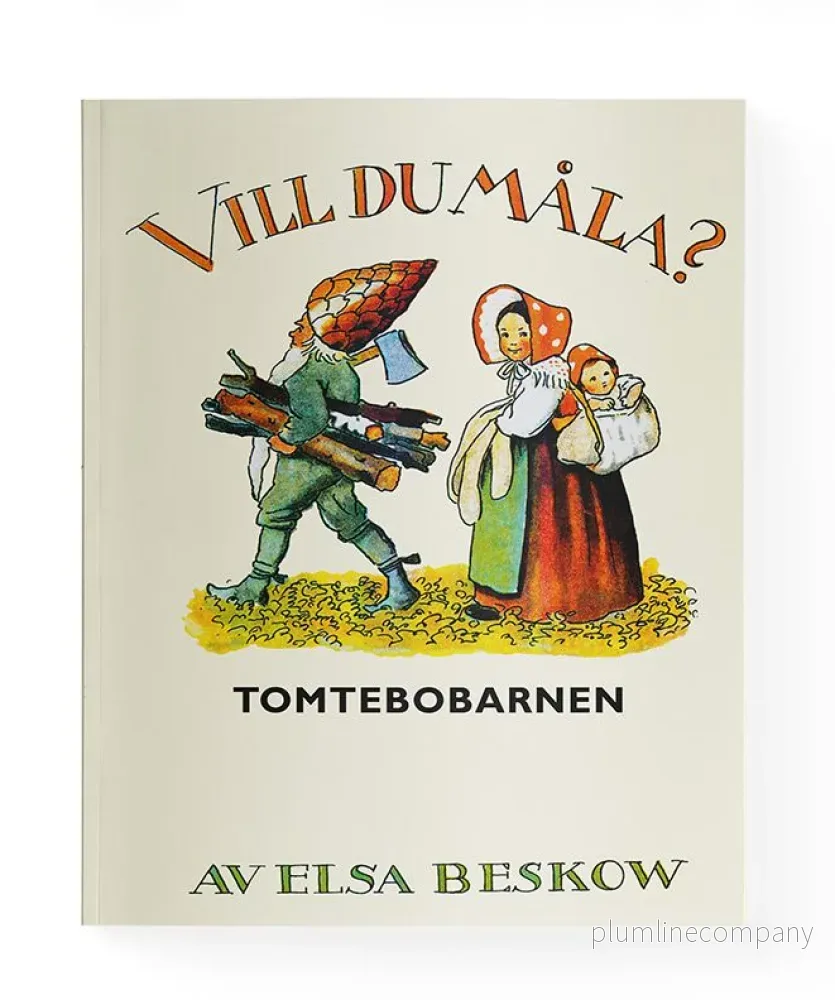 Vill du måla? Tomtebobarnen (Elsa Beskow)