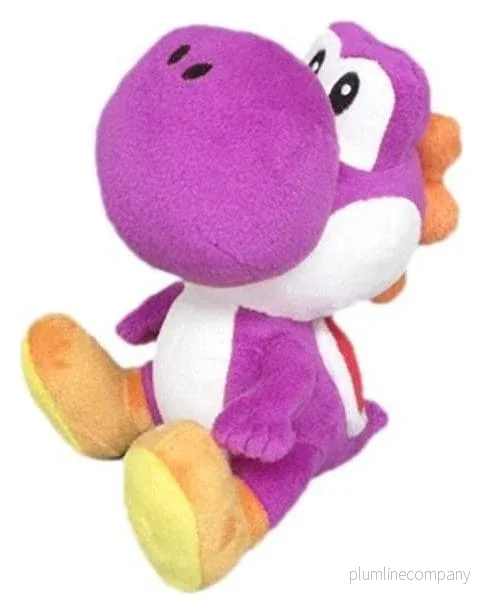 Super Mario gosedjur Yoshi lila 21 cm Super Mario gosedjur Yoshi lila 21 cm