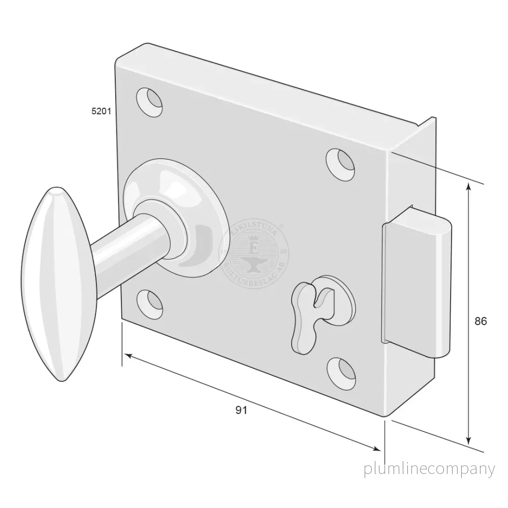 Kammarlås 5201 - Bild 2