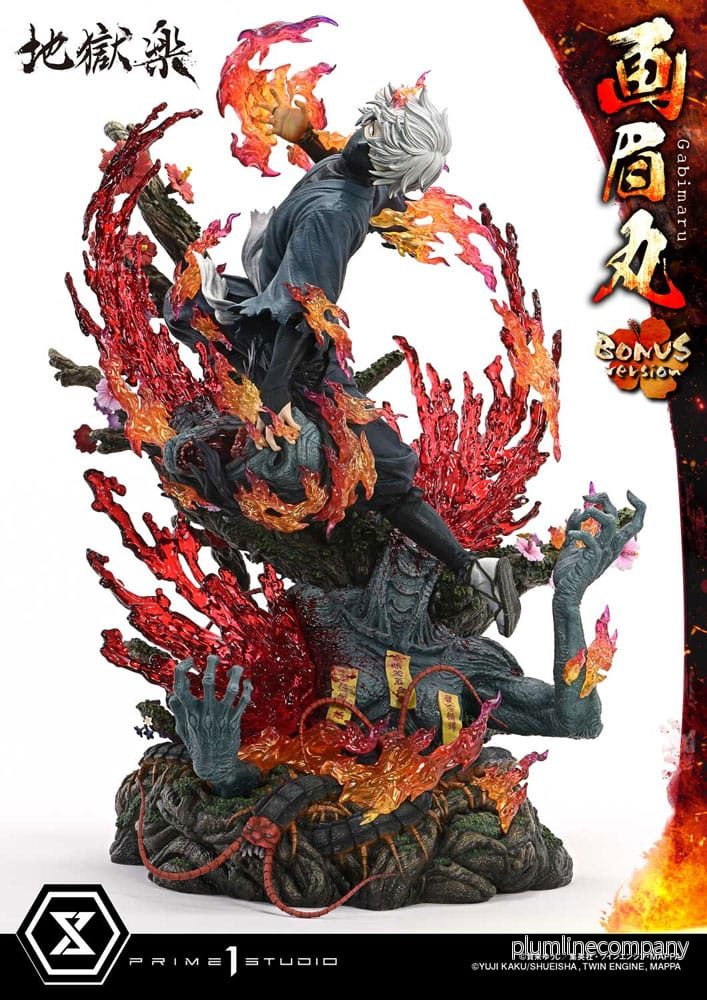 Hell’s Paradise Ultimate Premium Masterline Series Staty 1/4 Gabimaru Bonus Version 62 cm