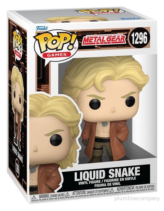 Metal Gear Solid POP! Games Figur Liquid Snake 9 cm - Bild 2