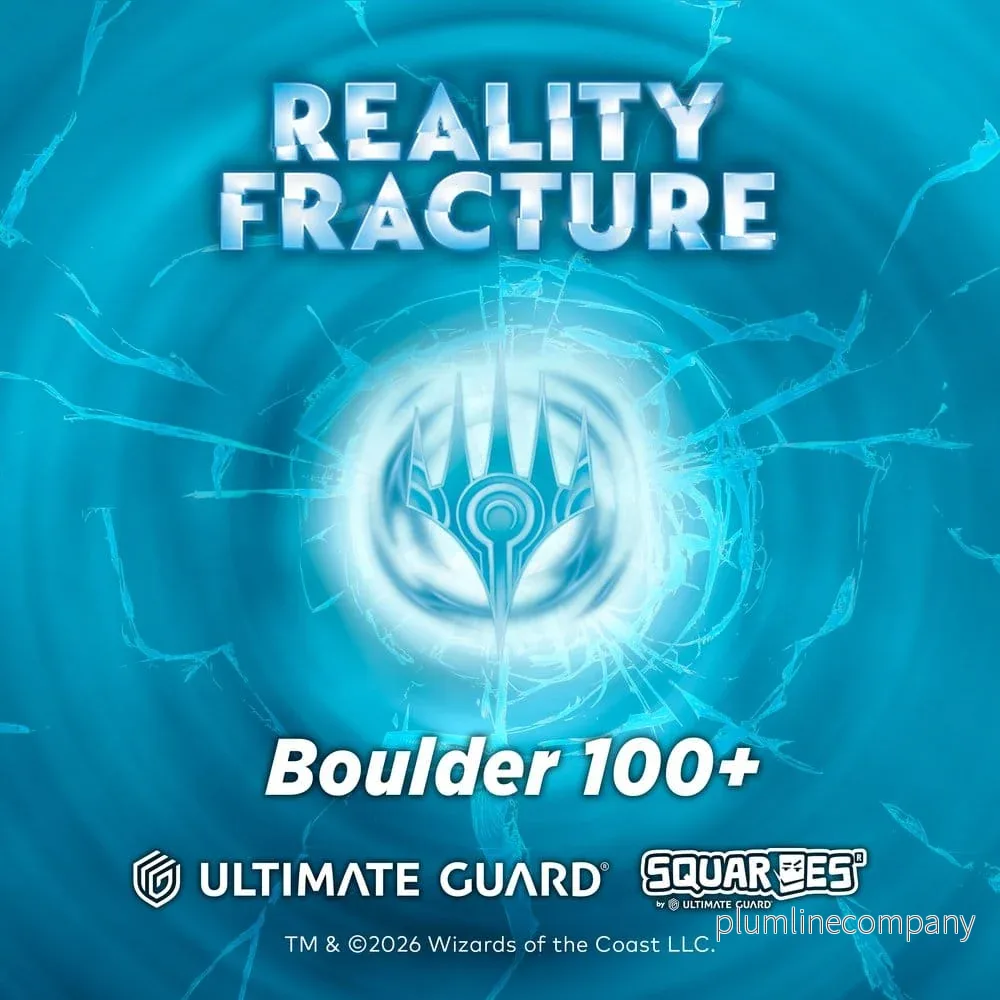 Ultimate Guard RTE Boulder 100+ Magic: The Gathering ”Reality Fracture” – Blå Ovanlig / Röd Ovanlig Ultimate Guard RTE Boulder 100+ Magic: The Gathering ”Reality Fracture” – Blå Ovanlig / Röd Ovanlig
