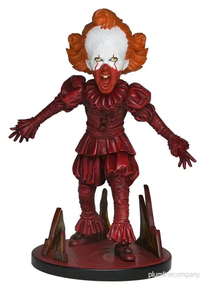 Det: Välkommen till Derry Huvudknackare Blod Pennywise 19 cm - Bild 2