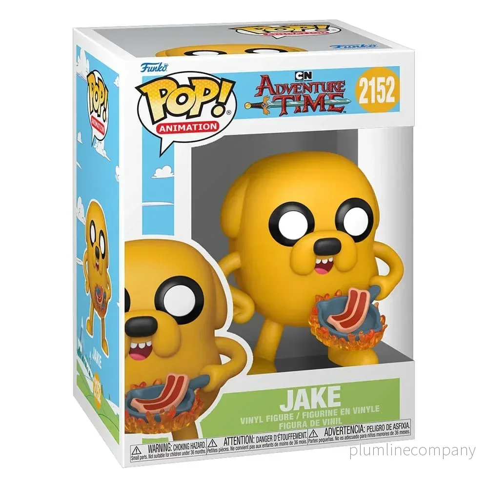 Adventure Time POP! Animation Figur Jake med Baconpannkakor 9 cm - Bild 3