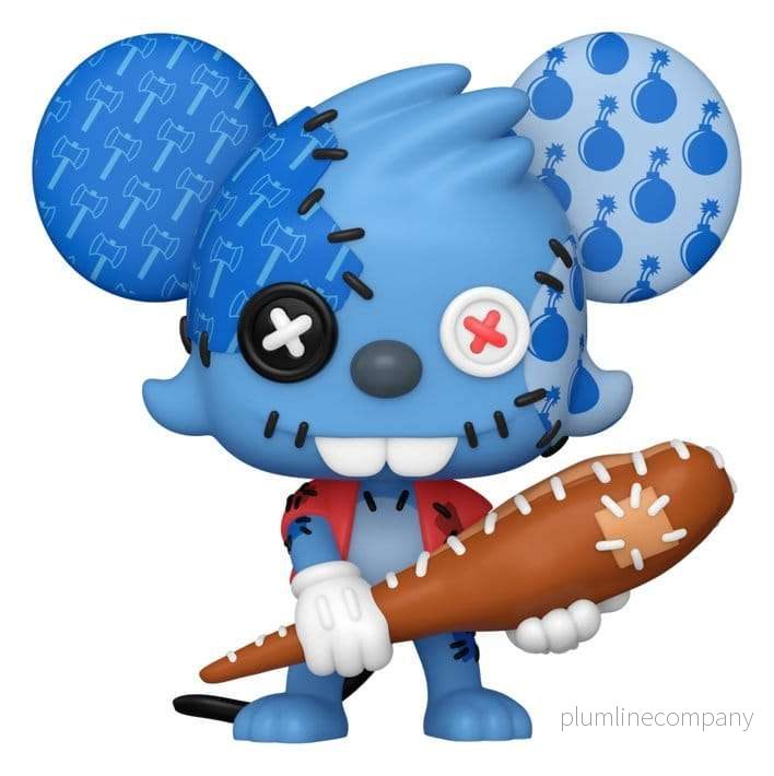 The Simpsons POP! Animation Vinyl Figure Itchy Patchwork 9 cm The Simpsons POP! Animation Vinyl Figure Itchy Patchwork 9 cm