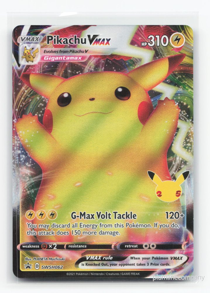 Pikachu VMAX SWSH062 – SWSH Black Star Promos