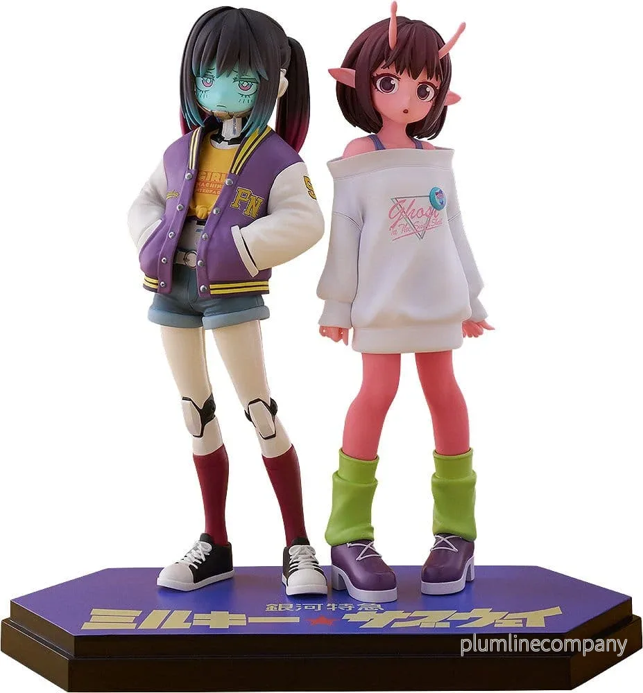 Milky Subway The Galactic Limited Express Pop Up Parade PVC Figur Chiharu & Makina 15 cm Milky Subway The Galactic Limited Express Pop Up Parade PVC Figur Chiharu & Makina 15 cm