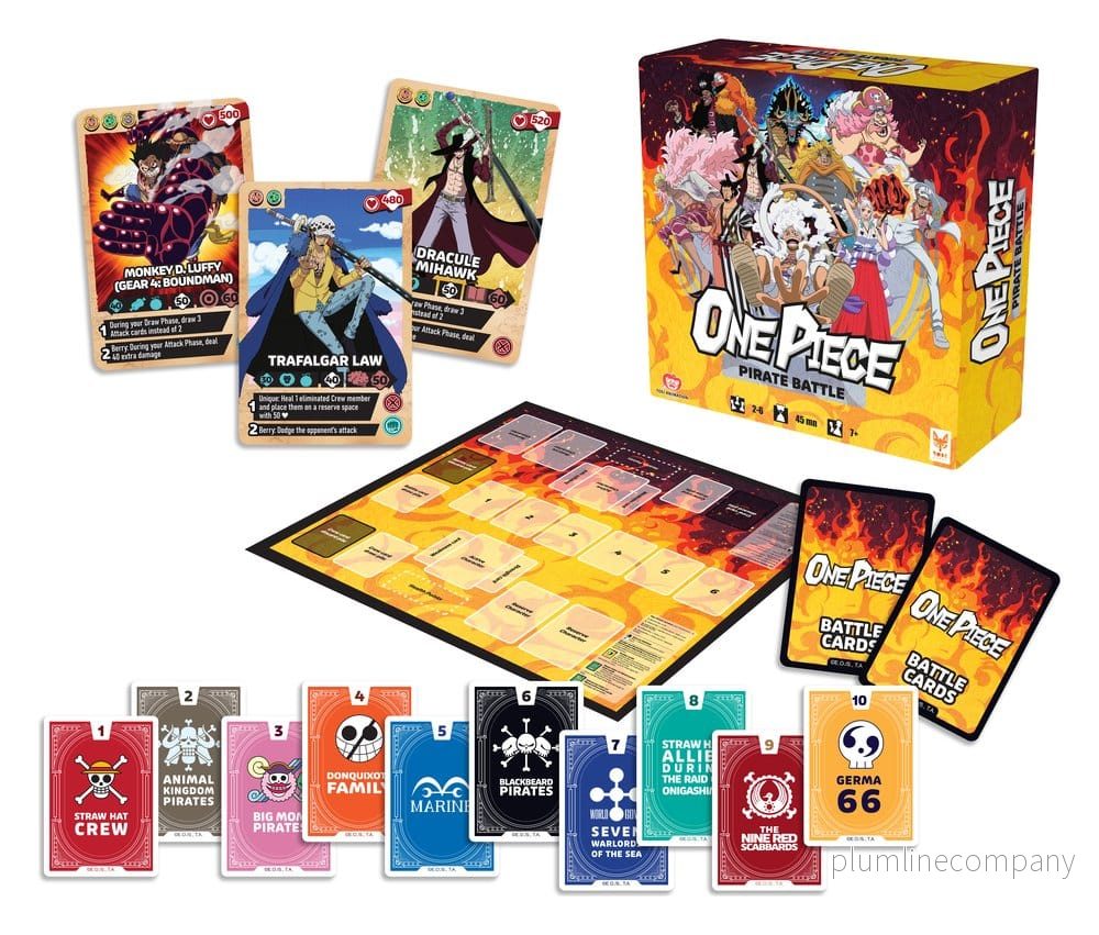 One Piece Brädspel Piratstrid – Engelska Versionen - Bild 2