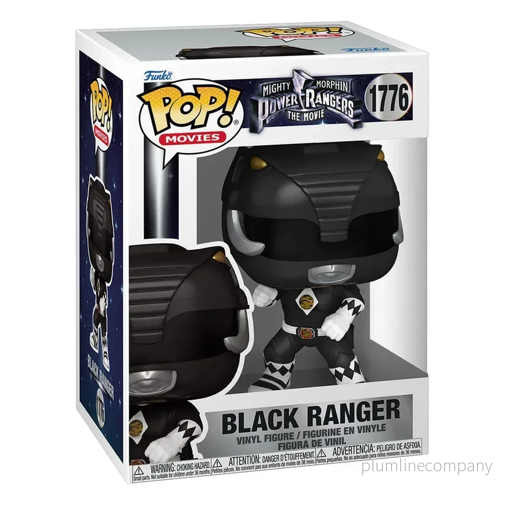 Mighty Morphin Power Rangers: The Movie POP! Figur Black Ranger 9 cm - Bild 3