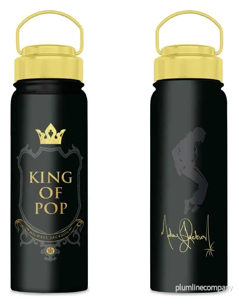Michael Jackson Metallvattenflaska för Varma och Kalla Drycker 550 ml