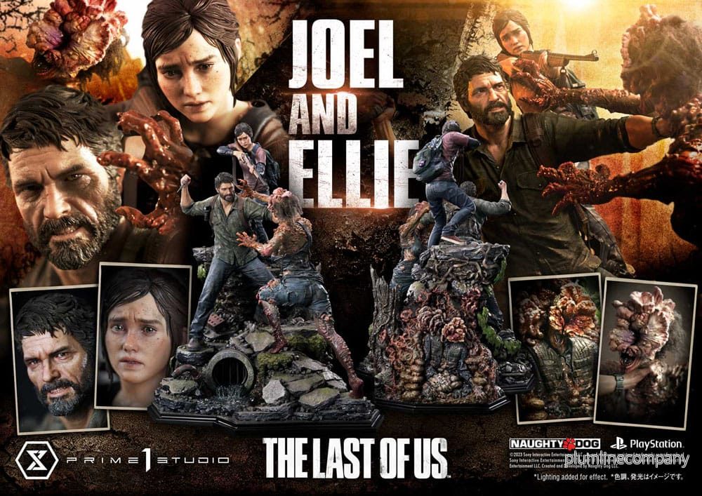 The Last of Us Part I Ultimate Premium Masterline Series staty Joel & Ellie Deluxe Bonus Version (The Last of Us Part I) 73 cm - Bild 2