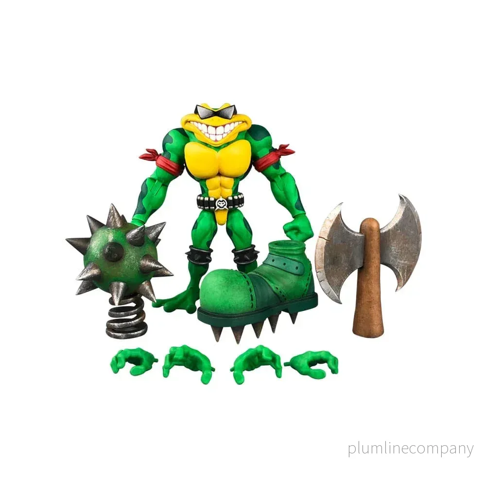 Battletoads Anthology Series Action Figur Wave 1: Rash 15 cm - Bild 3