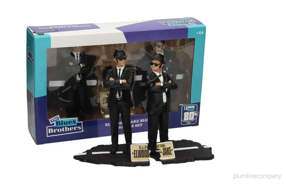 Blues Brothers Figurer 2-Pack - Jake & Elwood 18 cm - Bild 2