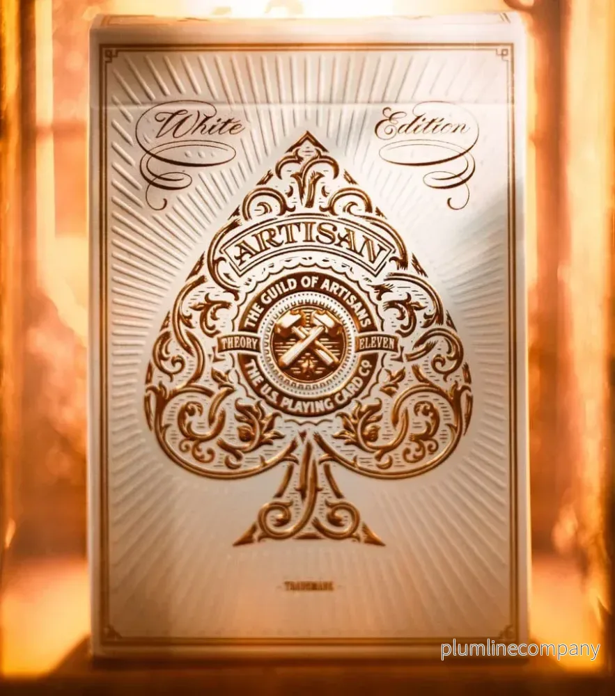 Artisan Playing Cards White - Premium Quality Deck - Bild 2