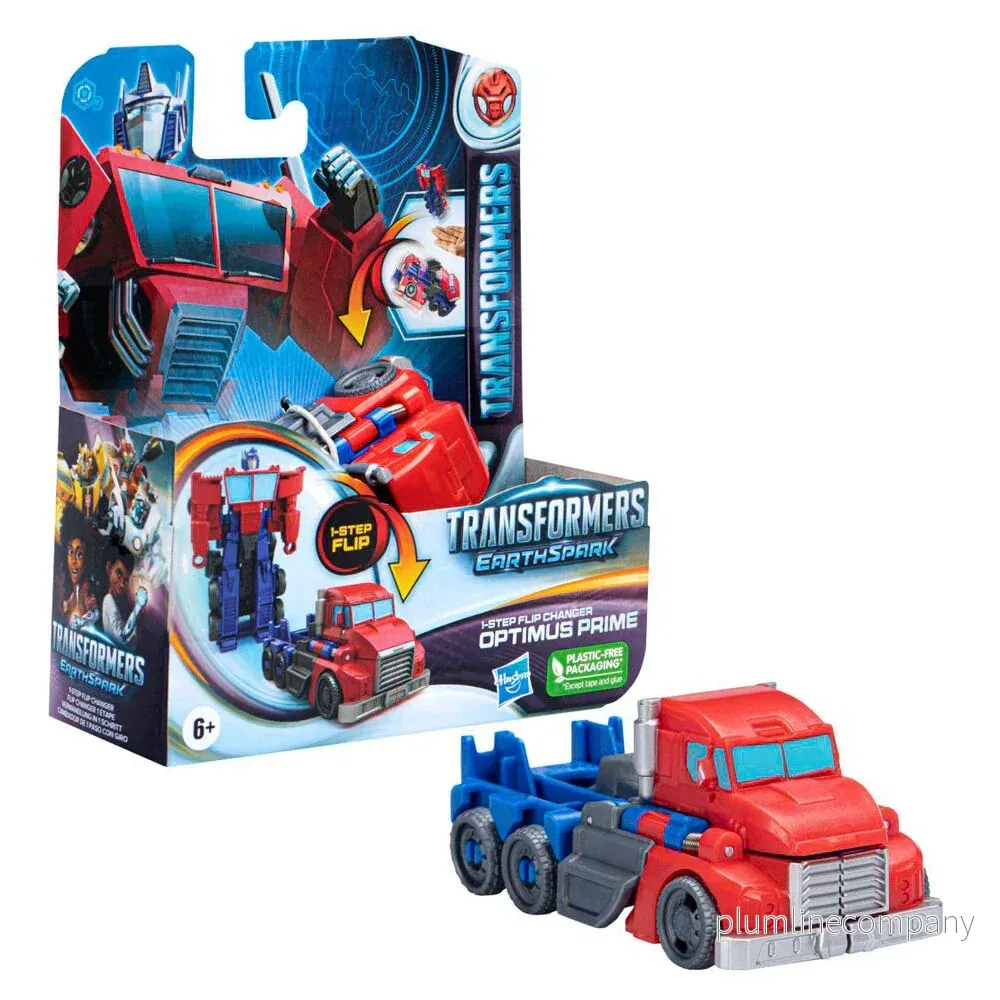 Transformers Earthspark Optimus Figur 10cm Transformers Earthspark Optimus Figur 10cm