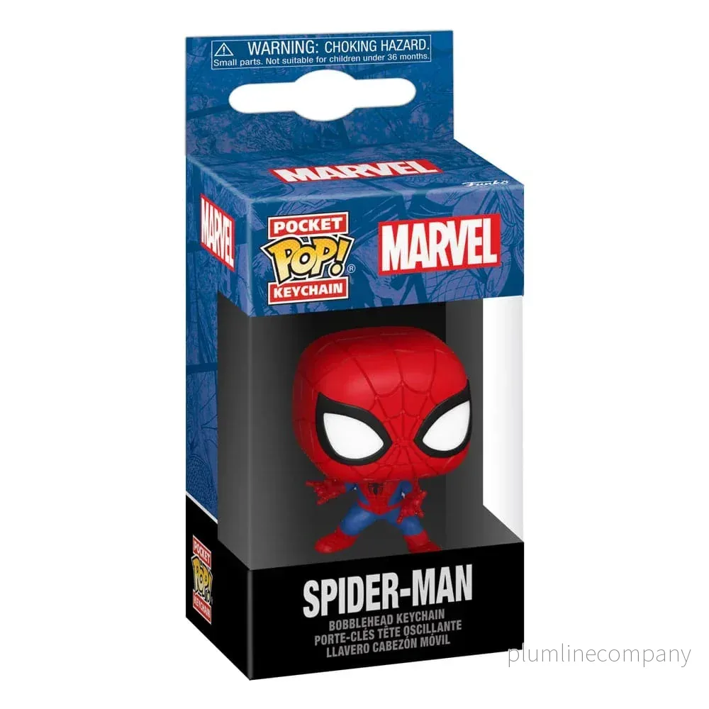 Marvel POP Vinyl Nyckelringar 4 cm - Spider-Man Display (12) - Bild 3