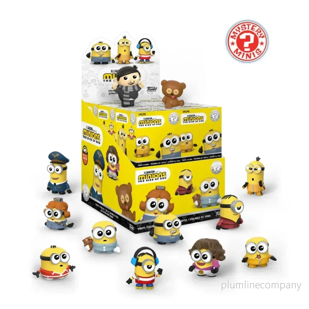 Minions II Mystery Minis Vinyl Mini Actionfigurer 6 cm Display (12) Minions II Mystery Minis Vinyl Mini Actionfigurer 6 cm Display (12)