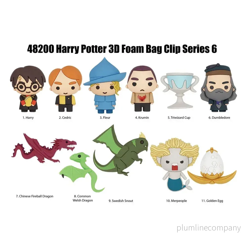 Harry Potter 3D PVC Bag Clips Serie 6 Display (24) - Bild 2