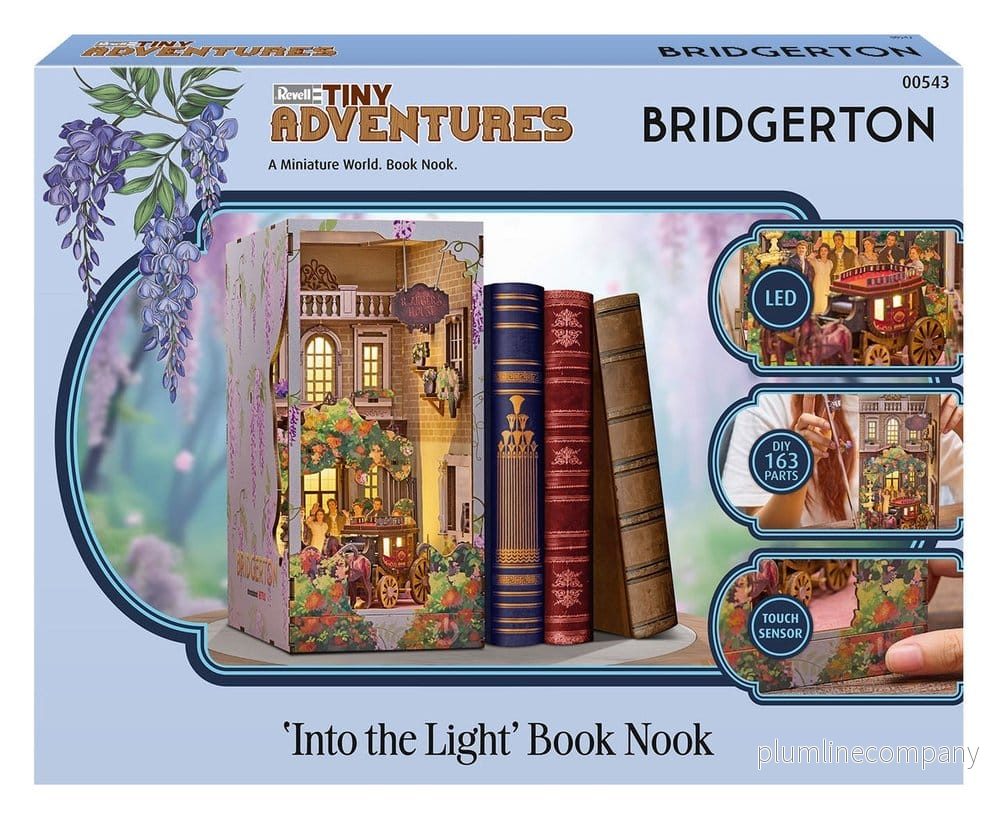 Bridgerton Tiny Adventures Bokhyllan Mysterier Mini Diorama Into the Light 18 cm - Bild 2