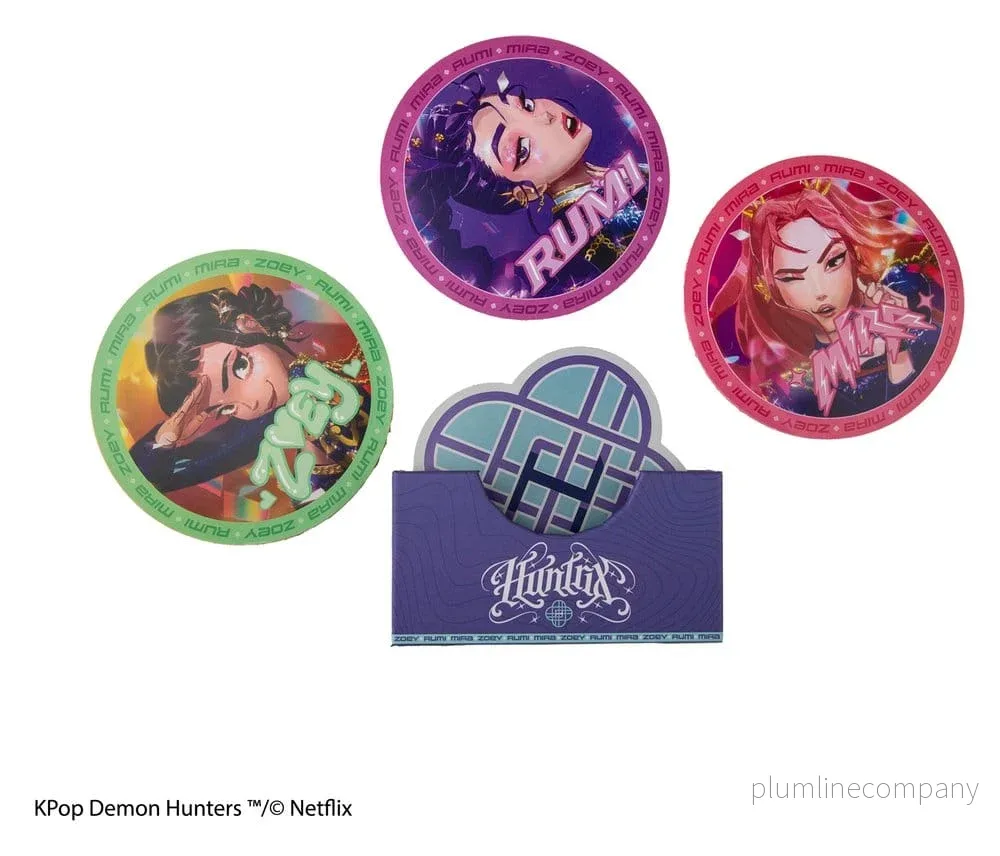 KPop Demon Hunters Set med 4 Underlägg HUNTR/X - Bild 2