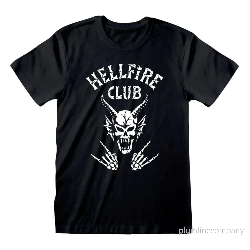 Stranger Things T-Shirt HFC Skull - Högh kvalitets T-shirt med officiell licens - Bild 2