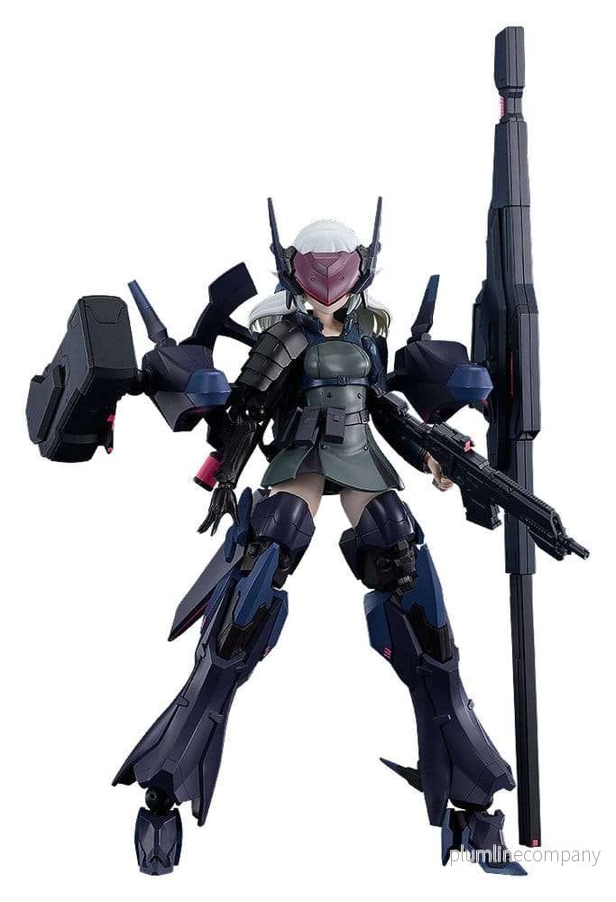 Dolls Nest PLAMATEA Plastic Model Kit Armored Soldier of Unknown Affiliation 17 cm
