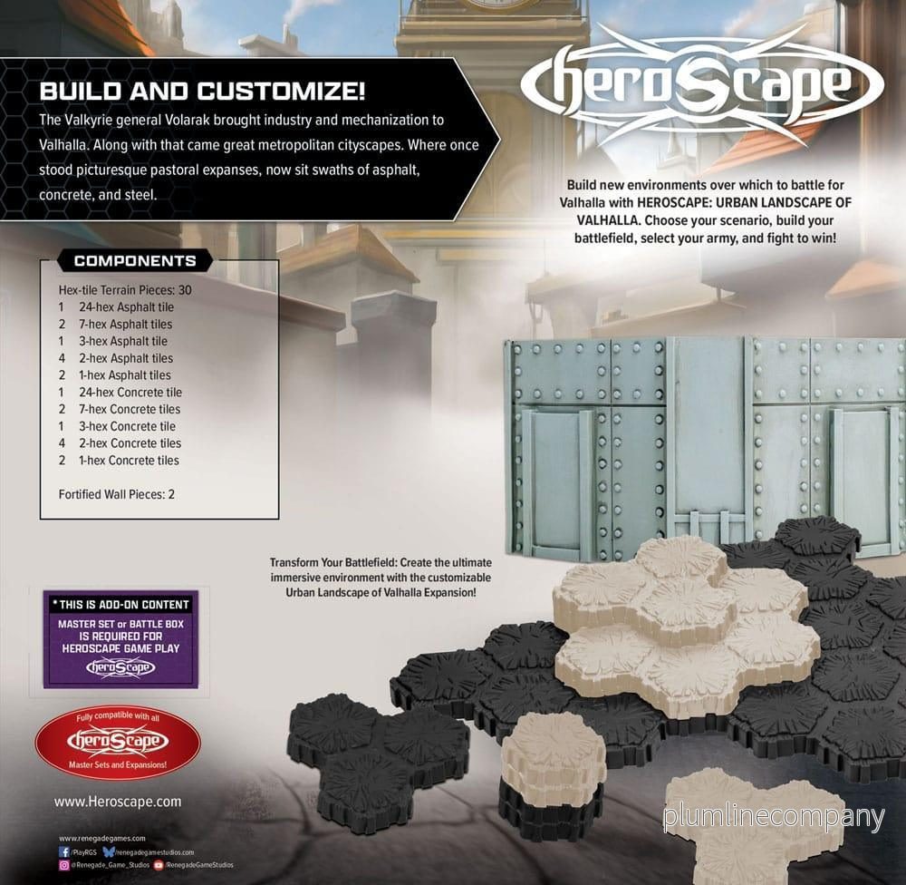 Heroscape Terrain Expansion: Den urbana landskapet av Valhalla - Bild 3